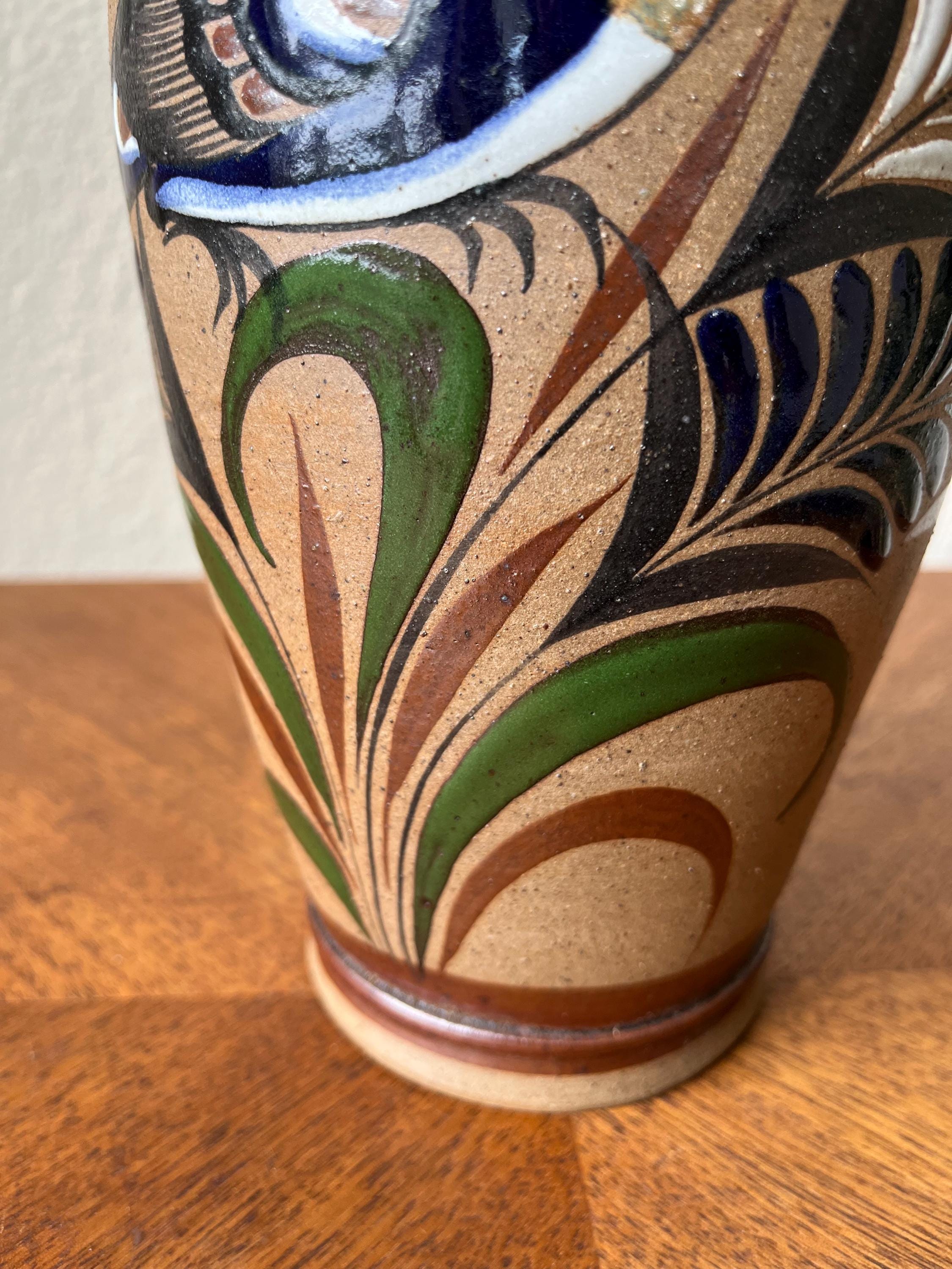 陶芸品 陶器 花瓶 メキシカンアンティーク 陶芸品 陶器 花瓶 メキシカンアンティーク