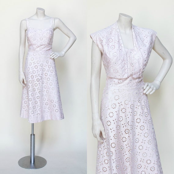 1950s Party Dress / Vintage Alix of Miami Dress