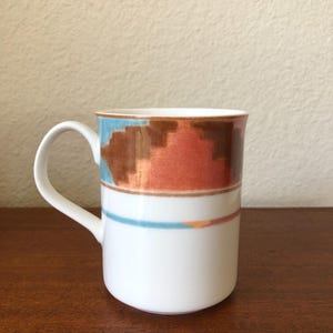 Vintage Southwestern Style Ceramic Mug