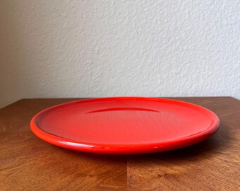 Waechtersbach Dinner Plate Red Ceramic