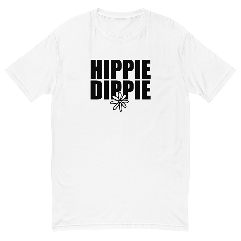 Hippie Dippie Daisy Flower Short Sleeve T-shirt image 2