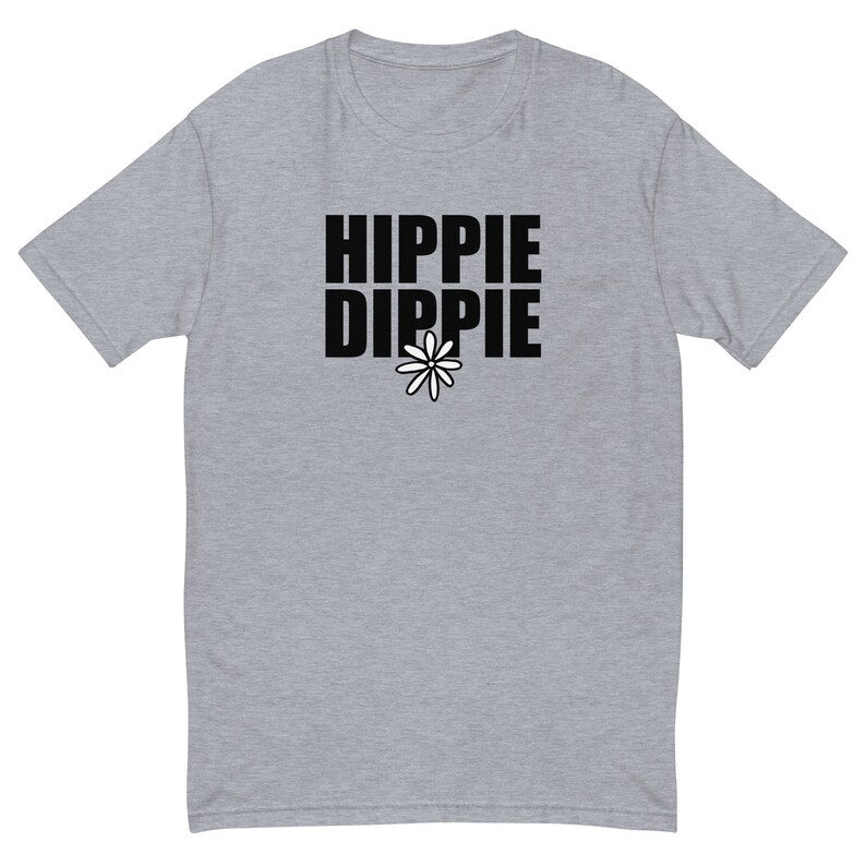 Hippie Dippie Daisy Flower Short Sleeve T-shirt image 1