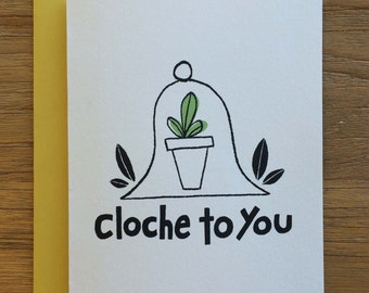 Cloche To You A2 Greeting Card