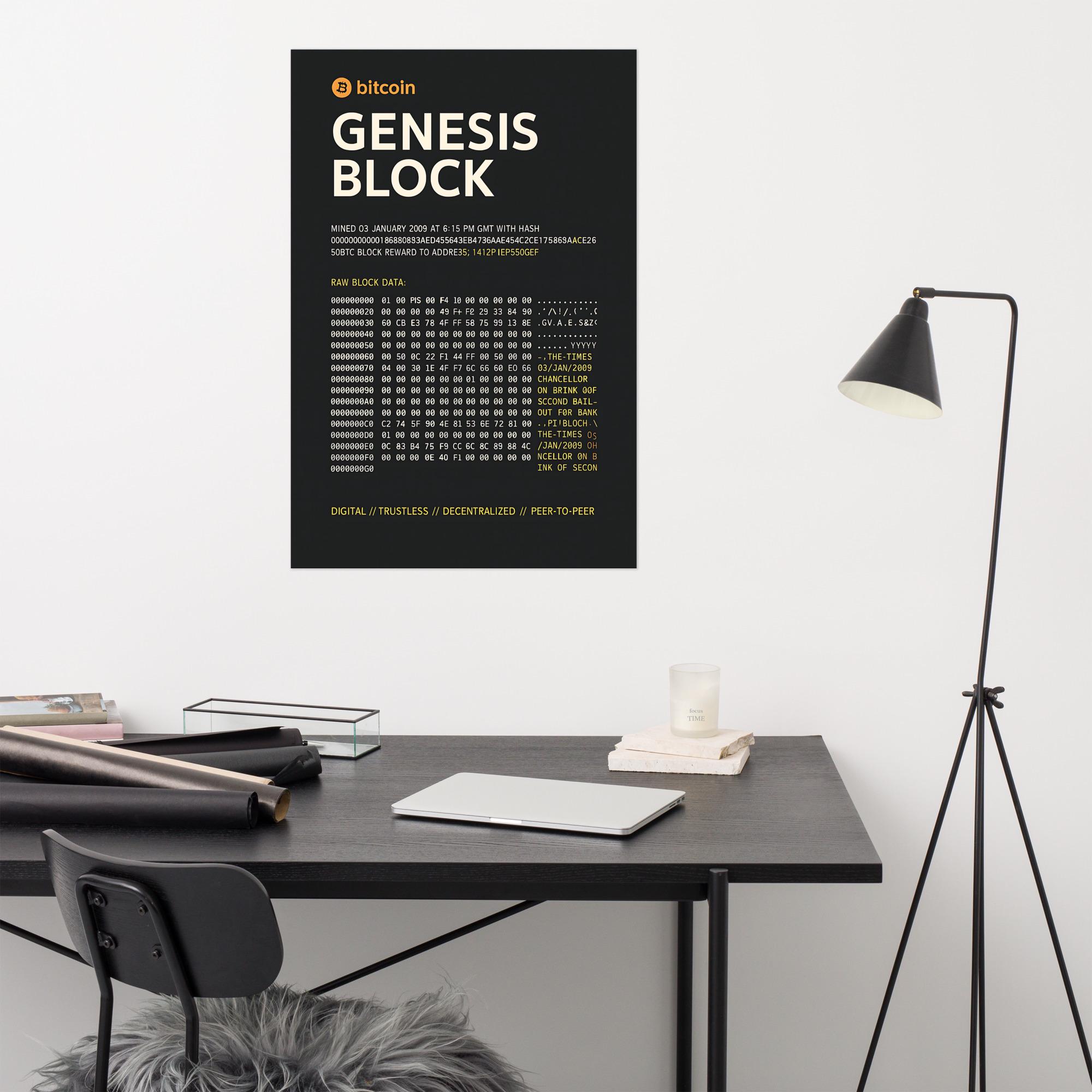 Genesis Block - Etsy Canada