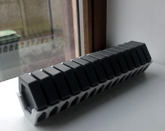 Gravitrax tiles Storage System for gray tiles - Gravitrax Upgrade storage tile holder for Gravitrax storage compatible with GraviTrax tiles