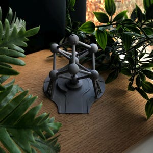 3D-Printed Atomium Replica | Iconic Brussels Landmark Miniature | Unique Architectural Europe | Gift for Architecture & Travel Enthusiasts