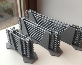 Gravitrax Track Storage System for Straight Tracks - Gravitrax Upgrade storage track holder for Gravitrax storage compatible with GraviTrax