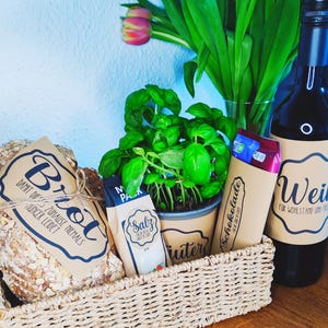 DOWNLOAD - Housewarming gift, labels, inauguration of new home, new apartment, moving in, gift for moving