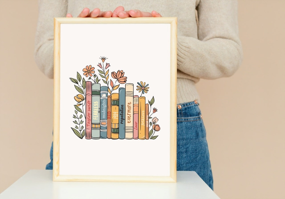 Taylor Swift A4 Print, Taylor Swift Print, Taylor Swift Wall Art ...