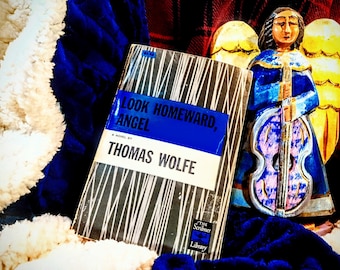 Vintage Thomas Wolfe Novel Look Homeward, Angel 1957 Scribners Paperback Book Fiction Literature