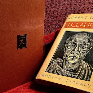 robert graves vintage novel i claudius 1982 modern library hardcover literature historical fiction classics ancient rome book