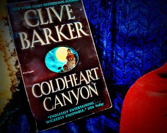 Vintage Clive Barker Novel Coldheart Canyon 2002 HarperTorch Paperback Book 1st Horror Fantasy Book