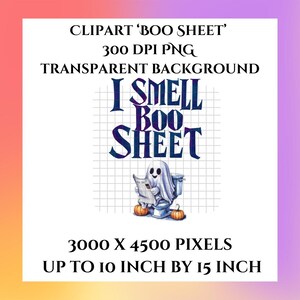 Boo Sheet Clipart High Resolution PNG File With Transparent Background ...