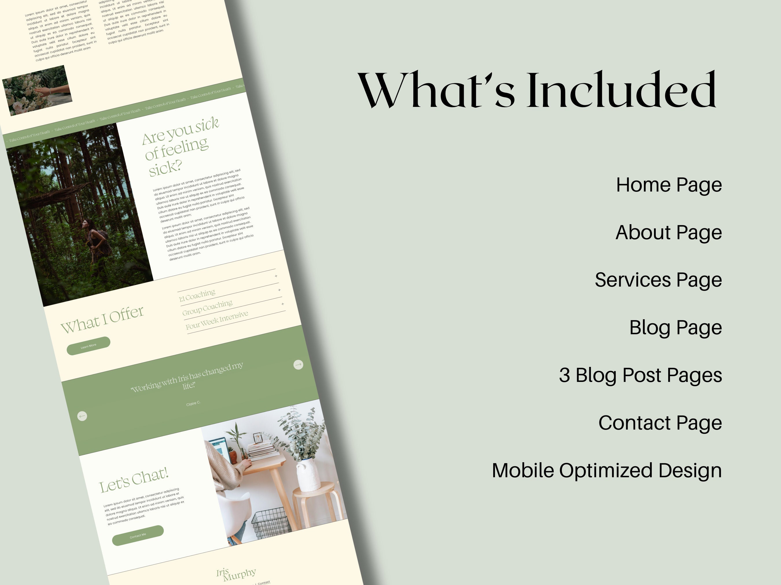 Health Coach Website Template Squarespace Health and Wellness Website Health Coach Website Template Squarespace Health and Wellness Website