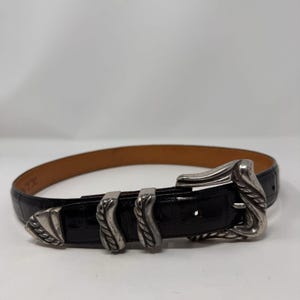 1993 Leather Belt - Etsy display picture 2