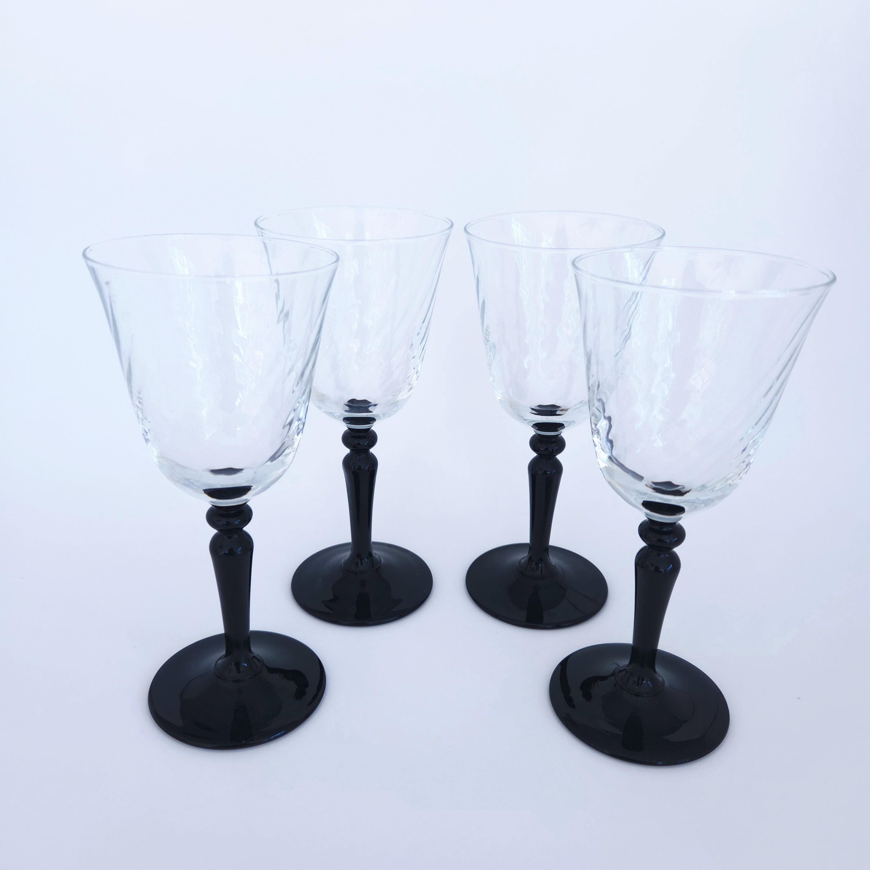 Onyx wine glasses - Etsy 日本