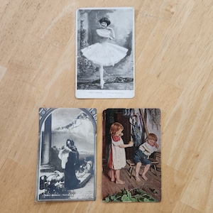 Cartes postales du début du 20e siècle Italie France Lot divers Posté 74