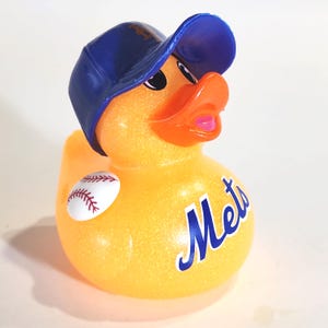 RUBBER DUCK２体セット★メトロポリタン美術館 / NYヤンキース NEW YORK METS Rubber Duck Gift Baseball Mlb Bedazzled Duck Cruise