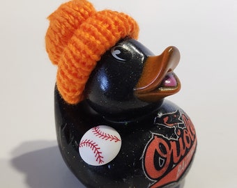 BALTIMORE ORIOLES Badeend Cadeau Honkbal mlb Betoverde verzameleend