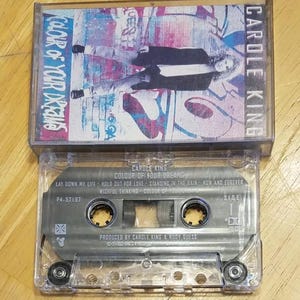 CAROLE KING-Colour of Your Dreams Cassette Tape Lay Down my Life Now and Forever