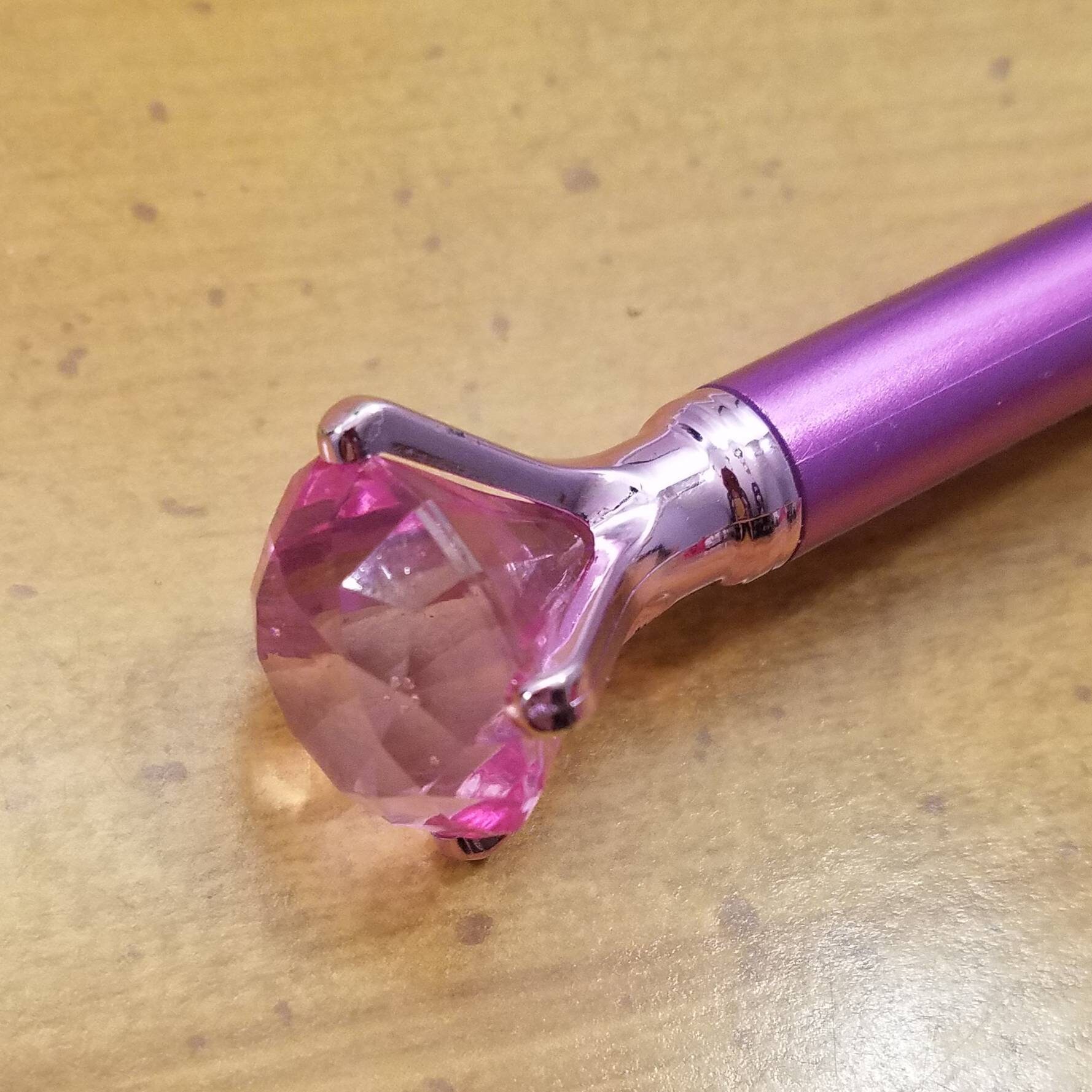 Diamond Painting Pen Drill Dropper DIAMOND TOP SQUARE TIP Hot Pink 