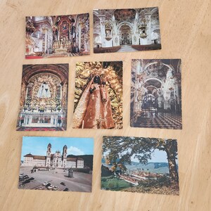 Cartes postales illustrées des années 50, Suisse, Einsiedeln, sans affectation 50