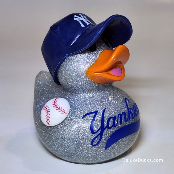 NEW YORK YANKEES Rubber Duck Gift Baseball Mlb Bedazzled