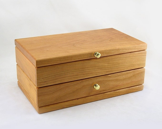 Modular Jewelry Box System Cherry Starter Set Etsy