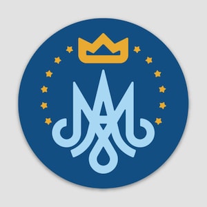 Auspice Maria Vinyl Sticker