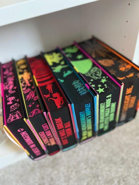 The Dungeon Crawler Carl Series (Books 1-7) by Matt Dinniman Sprayed Edge