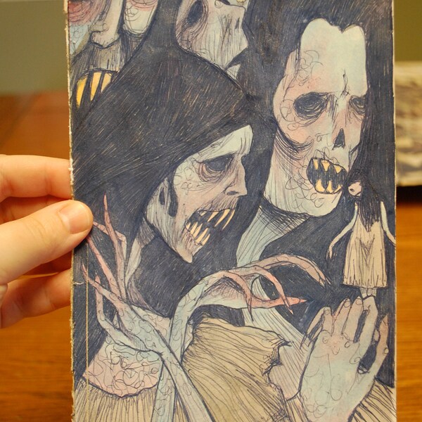 The Ghouls Original Drawing