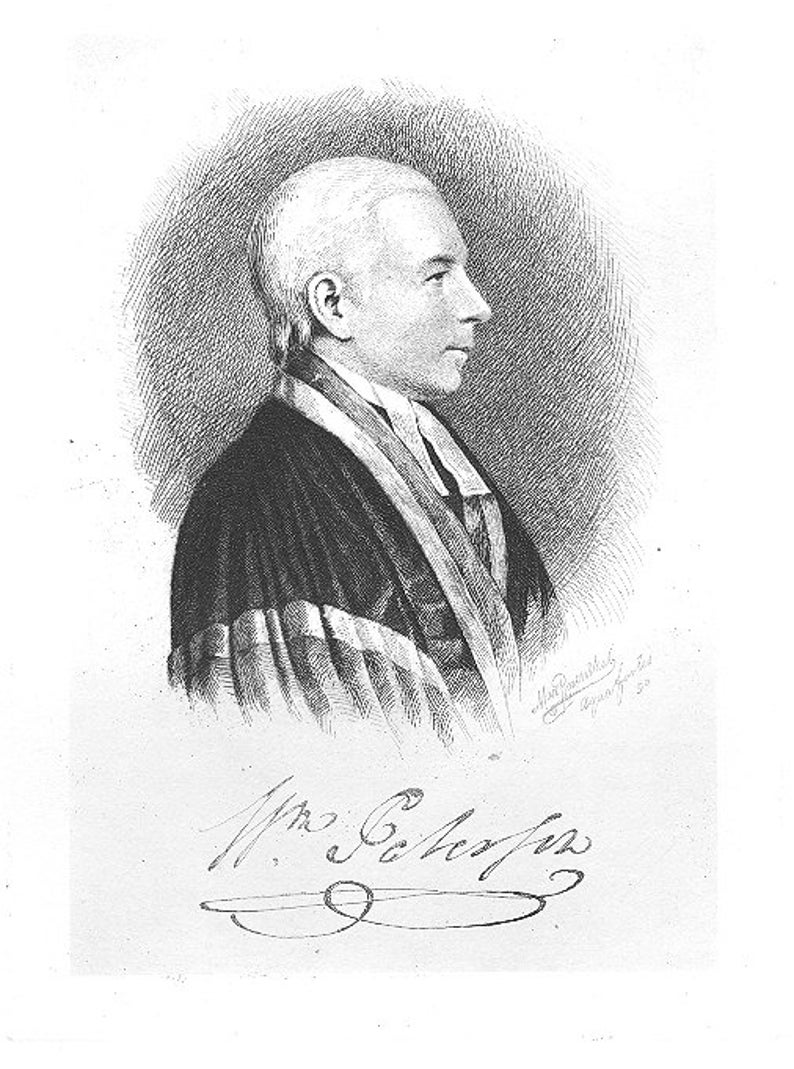 WILLIAM PATERSON 1890s Court Room Lawyer / Judge United States image 0