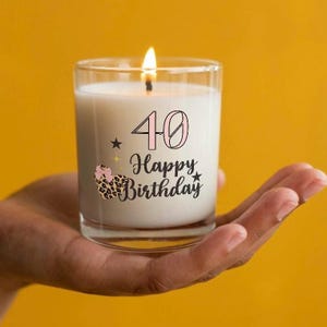 Clip art per il 40° compleanno, grafica a sublimazione per 40 anni, invito per il 40° compleanno delle donne, immagini per la creazione di biglietti per il 40° compleanno, PNG