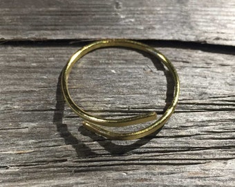 Bague réglable en laiton enveloppant
