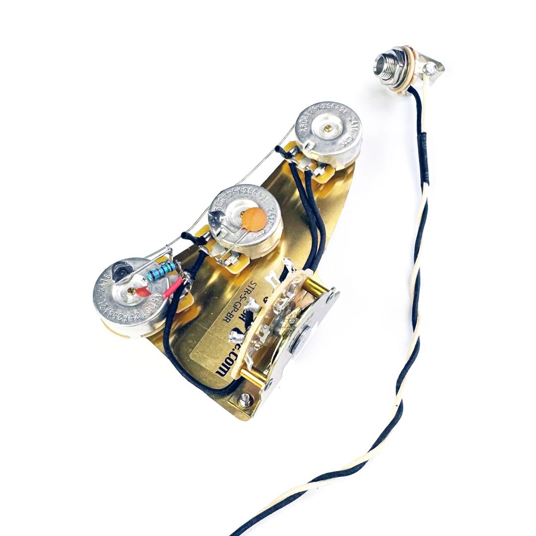 Fender Stratocaster Blender Wiring Harness - 022 CDC and Series TBC