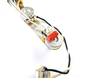 Fender Telecaster 3-Way Modern Wiring Harness, .022 Orange Drop Cap -