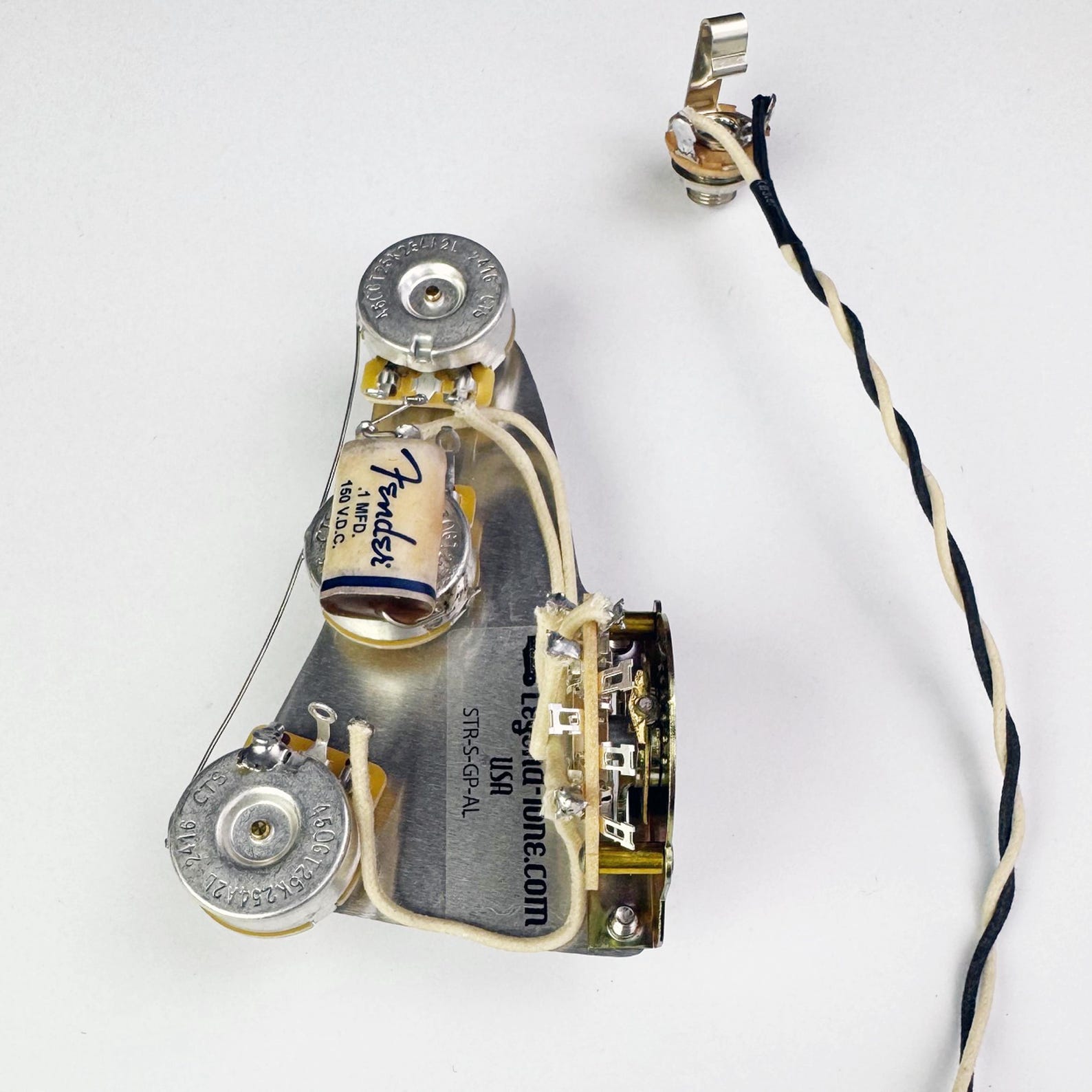 Custom SRV '59 Fender Stratocaster Wiring Harness -.1mfd Phonebook - - Etsy