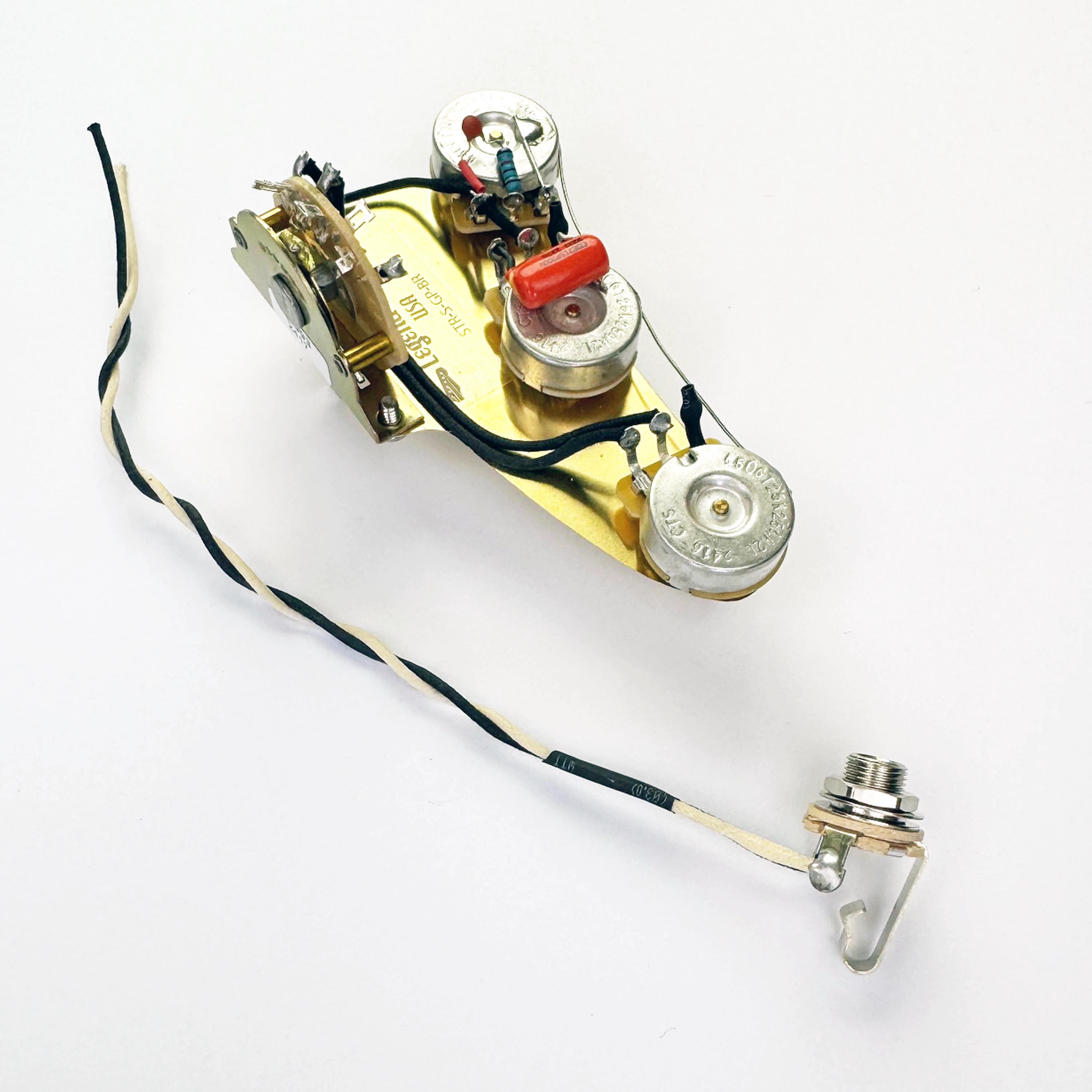 Fender Stratocaster Blender Wiring Harness 022 Orange Drop and Series