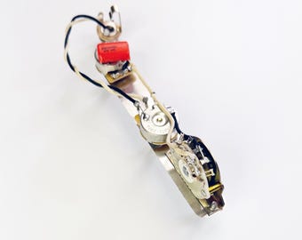 Fender Telecaster 4-Way Modern Wiring Harness, .047 Orange Drop Cap -