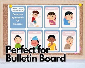 Printable Daycare Sick Policy Children&#39;s Illness Report  Ideal for Childcare Daycare Preschool  Teachers