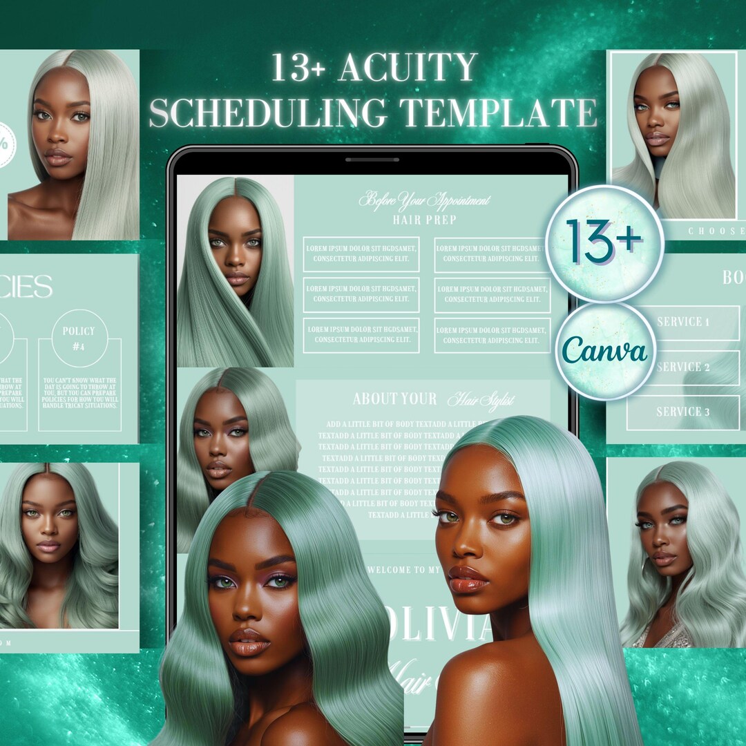 Hair Template, Hair Templates Canva, Hairstylist Template, Hairstylist ...