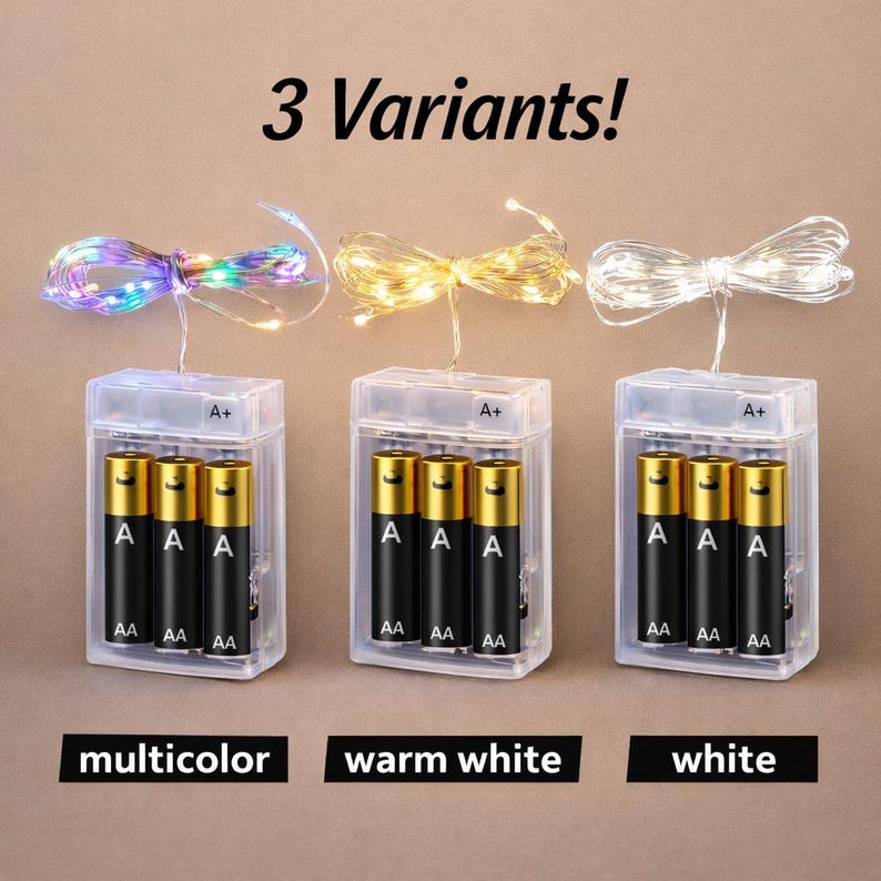 Battery Operated LED Fairy Lights - Thumbnail 5