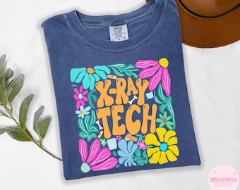 Xray Tech Shirt, Comfort Colors®, Rad Tech T-Shirt, Radiology Tech Gift, Radiologist Tee, Graduation Gift, X-Ray Technician Gift, RT Tee