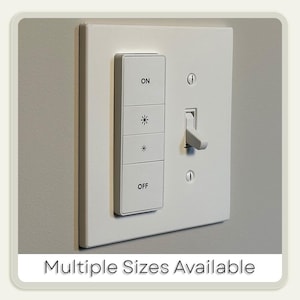 Philips Hue Dimmer Switch V1 Light Switch Wall Plate - Side Mount | Fits Toggle Switches and Decorator Switches