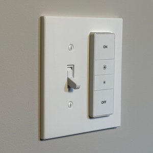 Philips Hue Dimmer Switch V1 1-gang Toggle Light Switch Wall Plate - Etsy