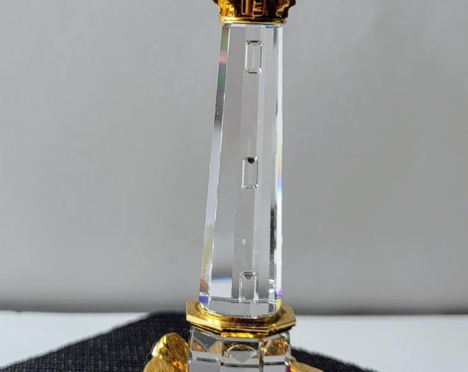 Crystal Lighthouse Swarovski Crystal Lighthouse - Etsy