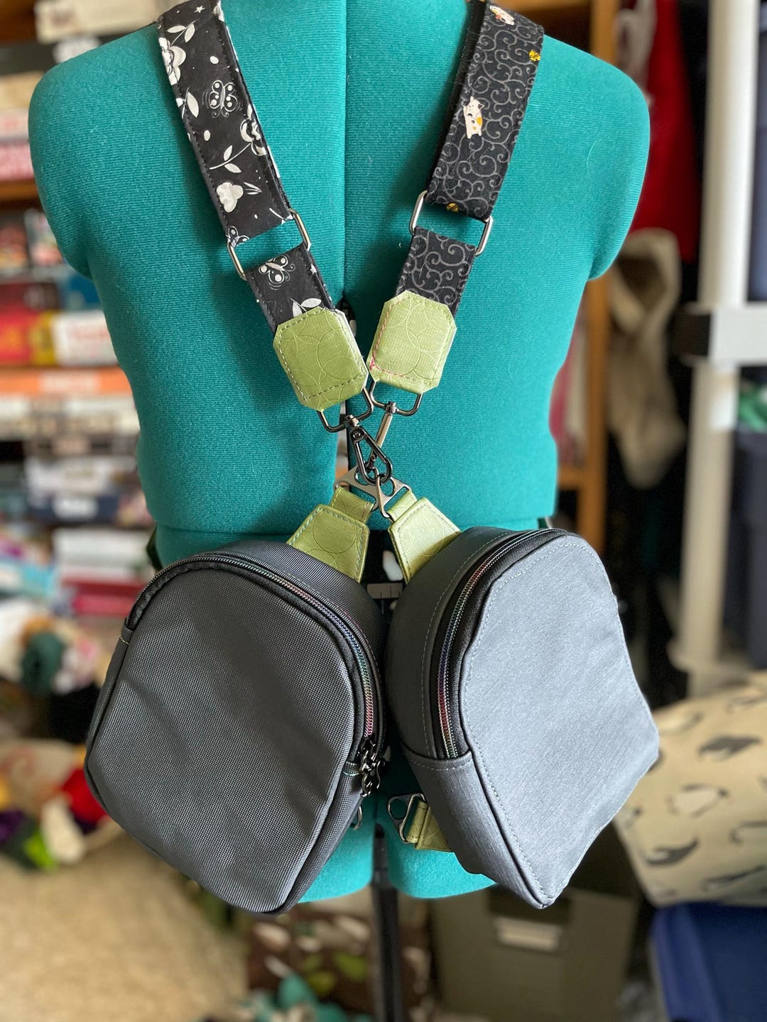 Custom Made Mav Pack Convertible Sling Bag or Mini Backpack - Message ...