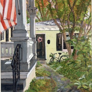 Print of Gouache Marietta Painting