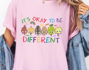 It's Okay To Be Different T-Shirt, The Good Egg Tee, Autism Awareness Shirt, Teacher Autism Sweatshirt, Teachers T-Shirt, Positive Shirt