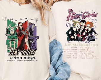 The Hex Girls Shirt, The Hex Girls Rock Band Shirt, Halloween Retro 90s Shirt, Halloween Shirt, 90s Nostalgia Tee, The Hex Girls Lover Gift